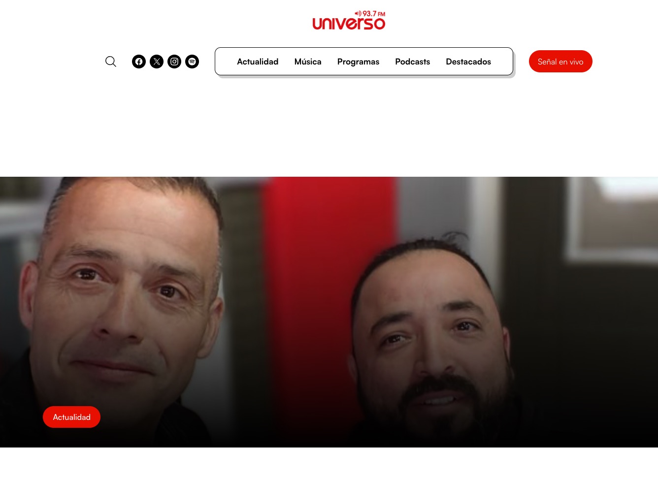 Entrevista de BUFA en Radio Universo